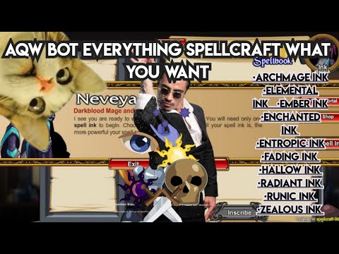 AQW BOT everything scroll  spellcraft what you want