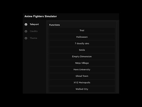 The *BEST* Anime Fighters Simulator Script - 2023