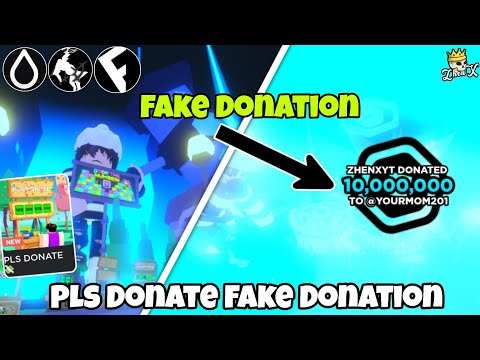 Pls Donate Fake Donation Script | Hydrogen • Fluxus