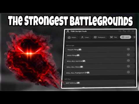 BEST The Strongest Battlegrounds Script 2026