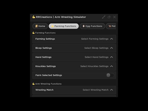 Arm Wrestle Simulator Script