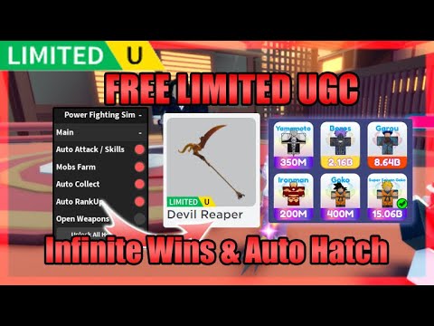 [FREE LIMITED UGC] Power Fighting Simulator Script • Get All Hero (OP) • Auto Farm