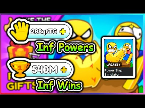Power Slap Simulator Script - Infinite Wins / Powers