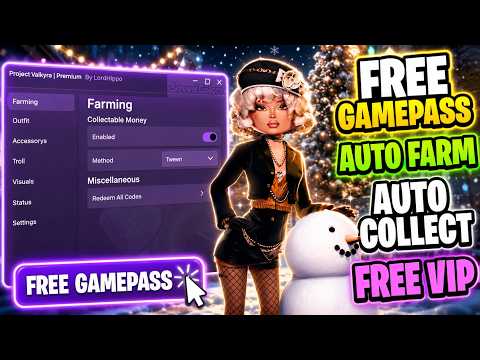 Dress To Impress Script | FREE Gamepass, Auto Farm, Auto Collect, Free VIP & More!