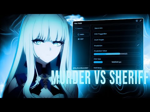 [NEW] MURDER VS SHERIFF SCRIPT 🔥 | AIMBOT , HITBOX | PASTEBIN * NO KEY *
