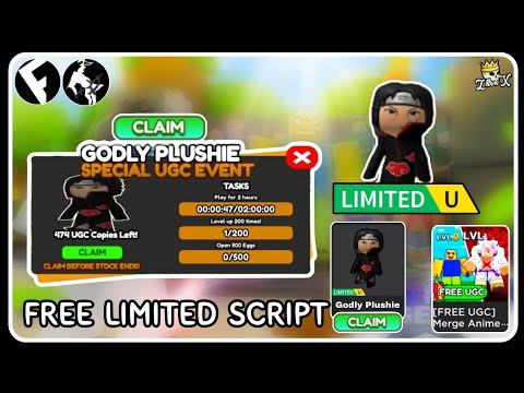 [FREE LIMITED] Merge Anime Legends Script - ROBLOX SCRIPTS | Fluxus • Delta
