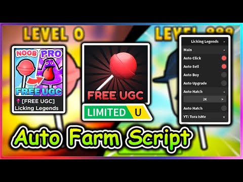 Licking Legends Script - Auto Farm