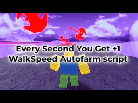 Every Second You Get +1 WalkSpeed