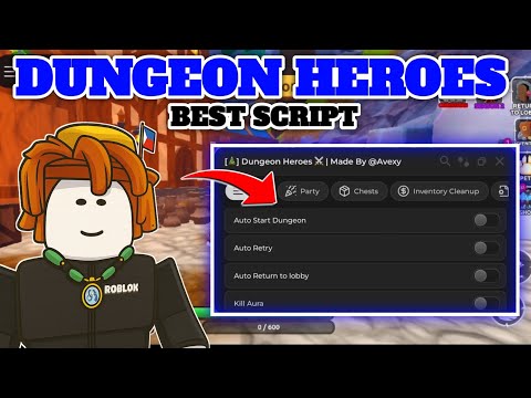 DUNGEON HEROES SCRIPT