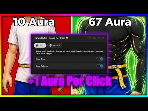 +1 Aura Per Click Script