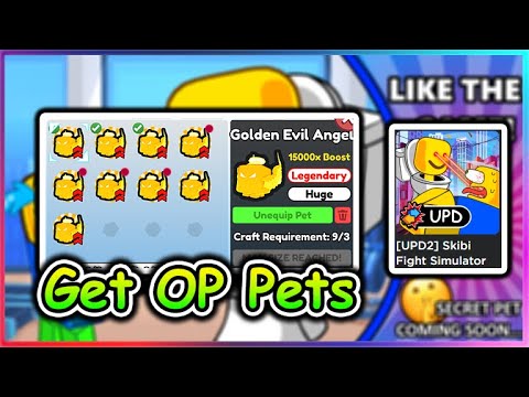 Skibi Fight Simulator Script - Get OP Pets