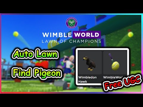 WimbleWorld Script - Auto Lawn | Find All Pigeon