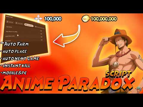 Anime Paradox Script (PASTEBIN 2026)