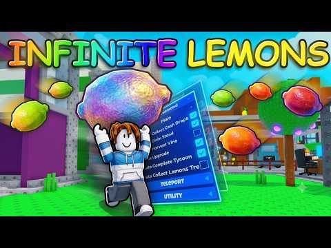 BEST 🍋 Sell Lemons Script 💰 | Auto Farm, Auto Rebirth, Auto Upgrade