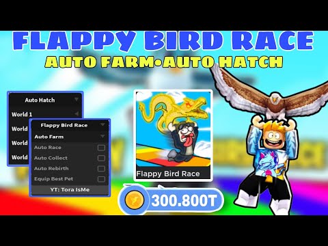 New Flappy Bird Race Script