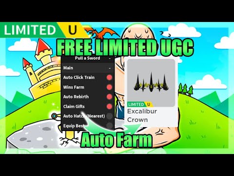[FREE LIMITED UGC] Pull a Sword Script • Auto Farm