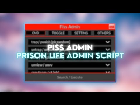 PISS ADMIN | ROBLOX PRISON LIFE ADMIN