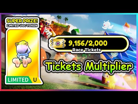 Sonic Speed Simulator Script - Race Tickets Multiplier