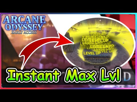 Arcane Odyssey Script - Instant Max Level