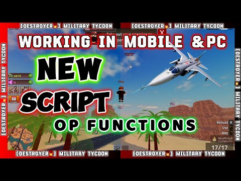 MILITARY TYCOON SCRIPT MOBILE - OP AutoFarm & Raid | Works on Mobile And Windows