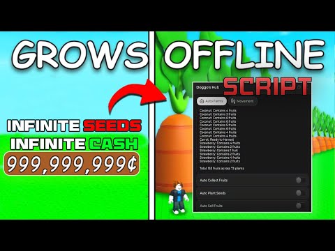 Grow a Garden🍅 OP Script | Infinite Money, Infinite Seeds | 2025