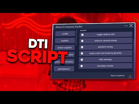 The BEST Dress To Impress Script