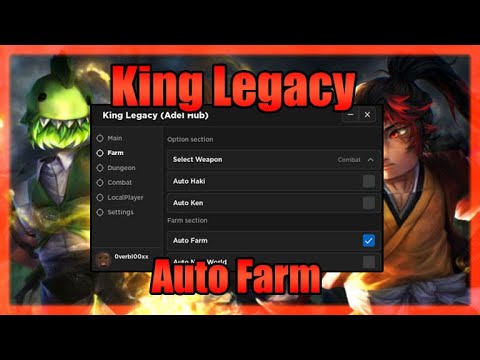 King Legacy Script • Auto Farm 2023