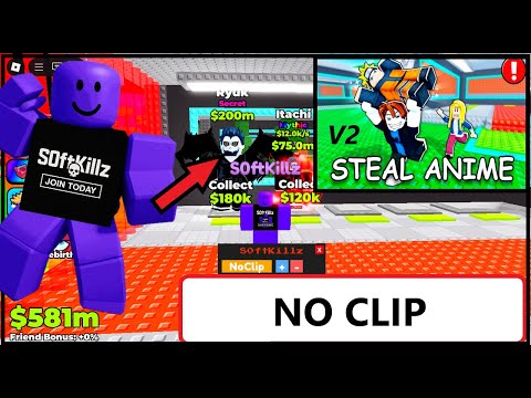 6/7 [NEW] STEAL ANIME SCRIPT | NO-CLIP & MORE