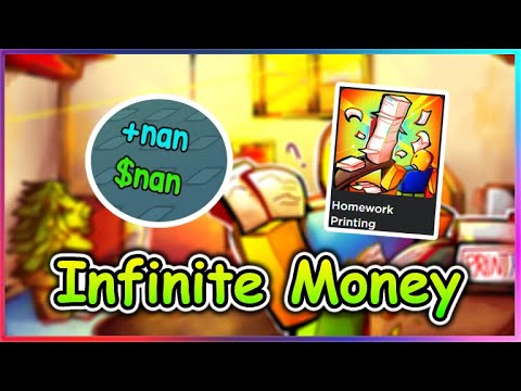 Homework Printing Simulator Script - Infinite Money