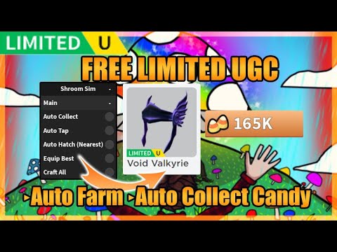 [FREE LIMITED UGC] Shroom Sim Script • Auto Farm