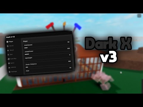 ⚡ NEW Dark X Version 3 [ Free ] 🌳 Lumber Tycoon 2 Scripts 🌳 | ROBLOX Scripts