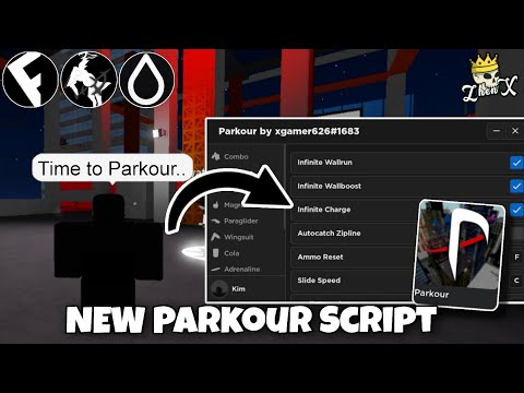 NEW Parkour Script OP | Hydrogen • Fluxus