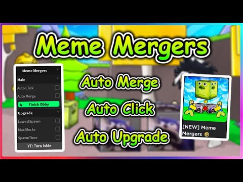 Meme Mergers Script - Auto Farm GUI