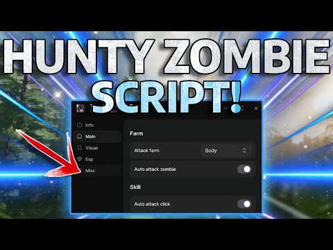 Hunty Zombie Script