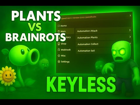 Plants Vs Brainrots Script