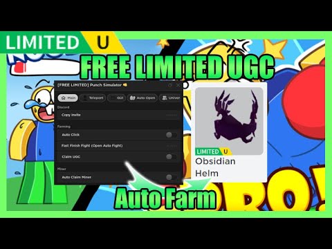 [FREE LIMITED UGC] Punch Simulator Script • Auto Farm