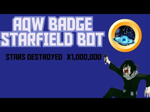 AQW badge /join starfield bot