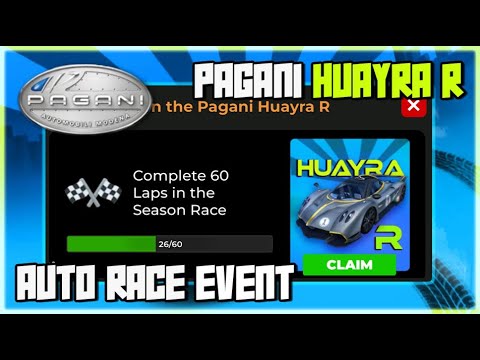 Pagani Huayra R Car Dealership Tycoon Script • Auto Race New Event