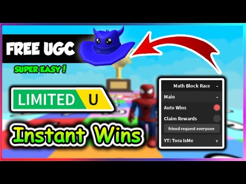 Math Block Race Script - Instant Wins