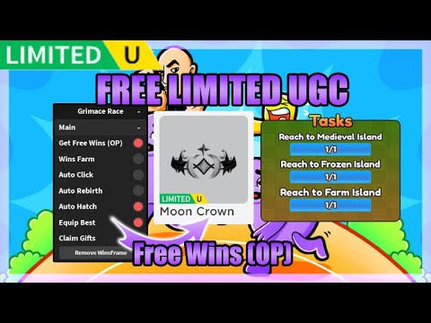 [FREE LIMITED UGC] Grimace Race Script • OP Auto Farm
