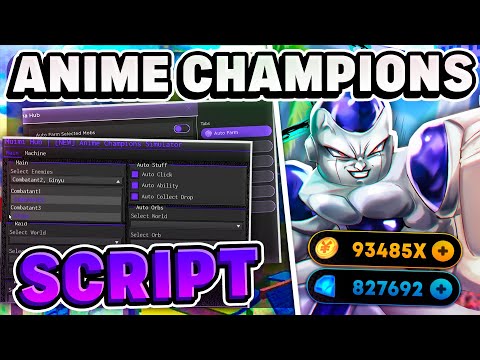 [🍀NOVO] Anime Champions Simulator Script / Hack | AUTO TOWER + RAID + AUTO FARM *PASTEBIN 2023*