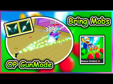 Brave Order Script - OP GunMode | Bring Mobs