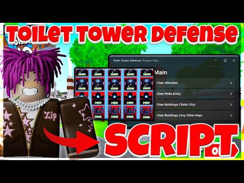 NEW TOILET TOWER DEFENSE OP SCRIPT GUI!