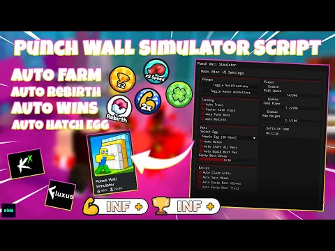 [🔥NEW] Punch Wall Simulator Script / Hack | INFINITE WINS, AUTO FARM & MORE *PASTEBIN 2023*