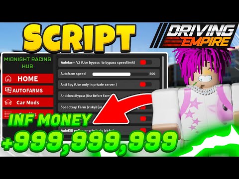 [NEW] Driving Empire Roblox Script | INF MONEY | AutoFarm | + More *Pastebin 2023*