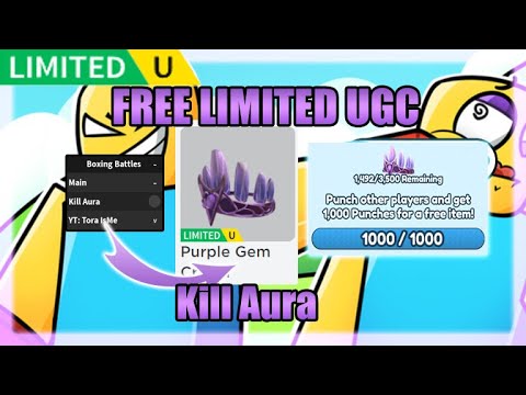 [FREE LIMITED UGC] Boxing Battles Script • Kill Aura