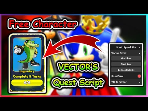 Sonic Speed Simulator - Vector Quest Script