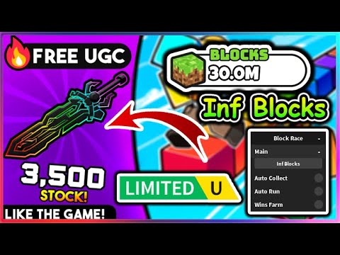 Block Race Script - Infinite Blocks