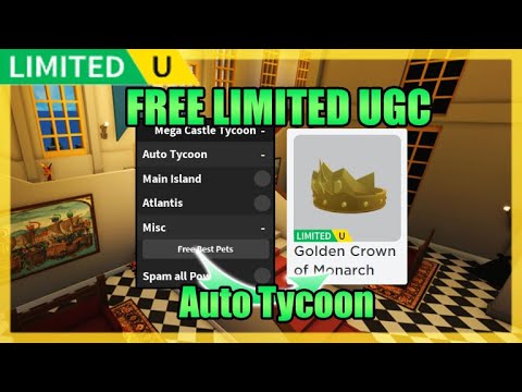 [FREE LIMITED UGC] Mega Castle Tycoon Script • Auto Tycoon