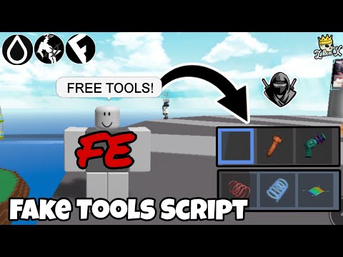 FE Fake Tools Script | Hydrogen • Fluxus